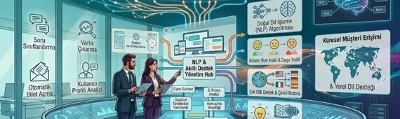 Doğal Dil İşleme (NLP) ile Akıllı Chatbot ve Destek